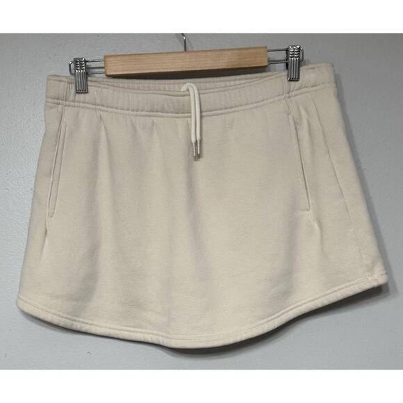 Offline by Aerie Skort Womens Large Fleece Lined Sweat Skirt Pockets Athleisure - Picture 1 of 9